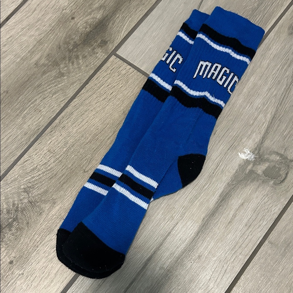 Orlando Magic Men's Socks in Blue and Black